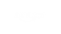 Amazon logo w white